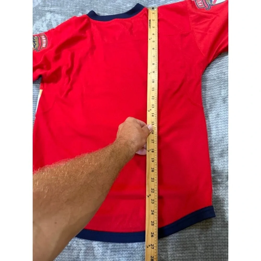 Florida Panthers NHL Youth Jersey Red L/XL Hockey Fan Gear Official Licensed